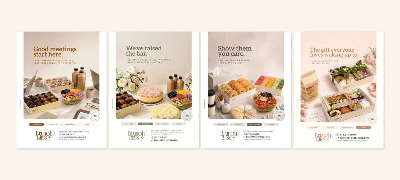 Recent project: Ad design